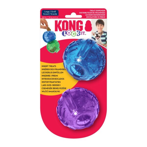 Μπάλες KONG Lock - It Balls Large