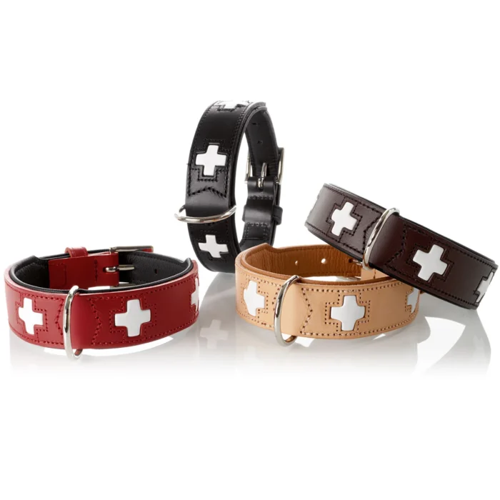 Δερμάτινο Περιλαίμιο HUNTER Swiss