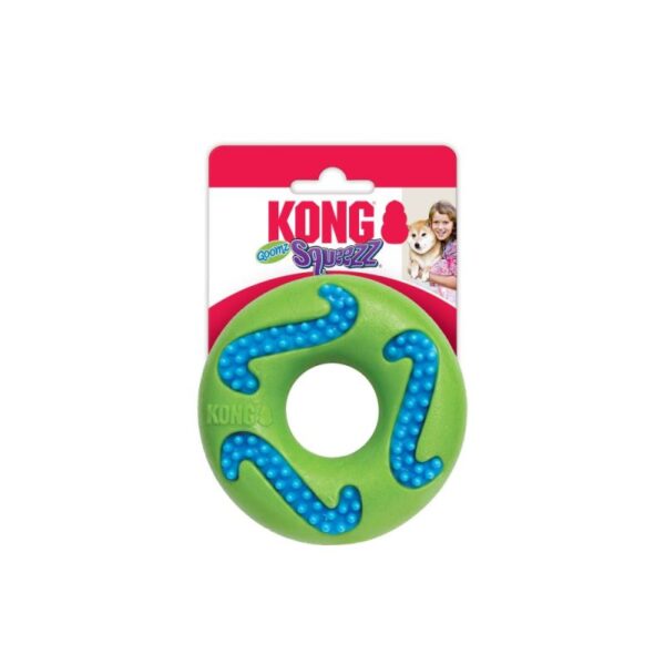 Παιχνίδι σκύλου KONG Squezz Goomz Ring Large