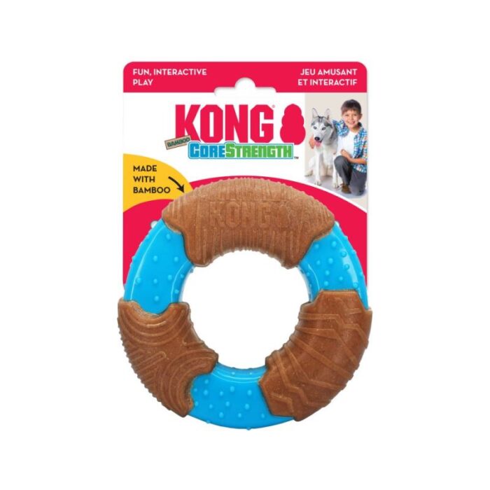 Παιχνίδι σκύλου KONG CoreStrength Bamboo Ring Small