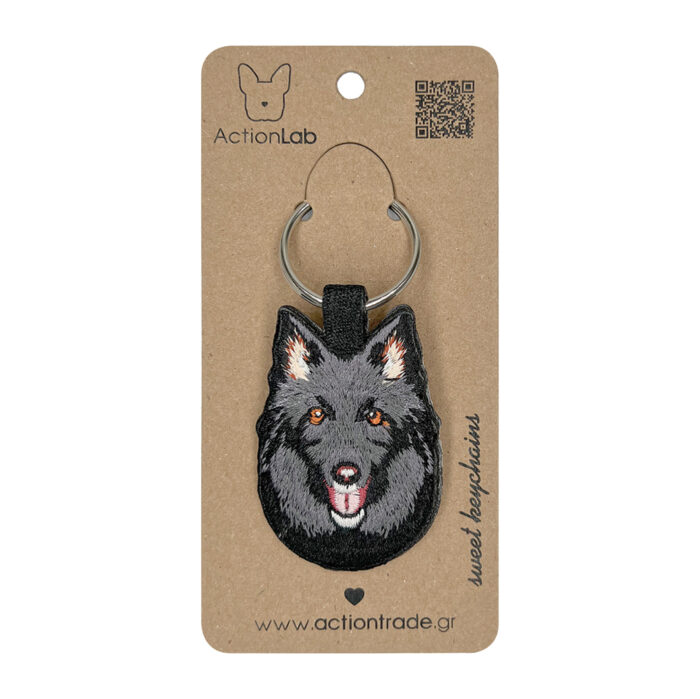 Χειροποίητο Μπρελόκ Belgian Shepherd (Groenendael)