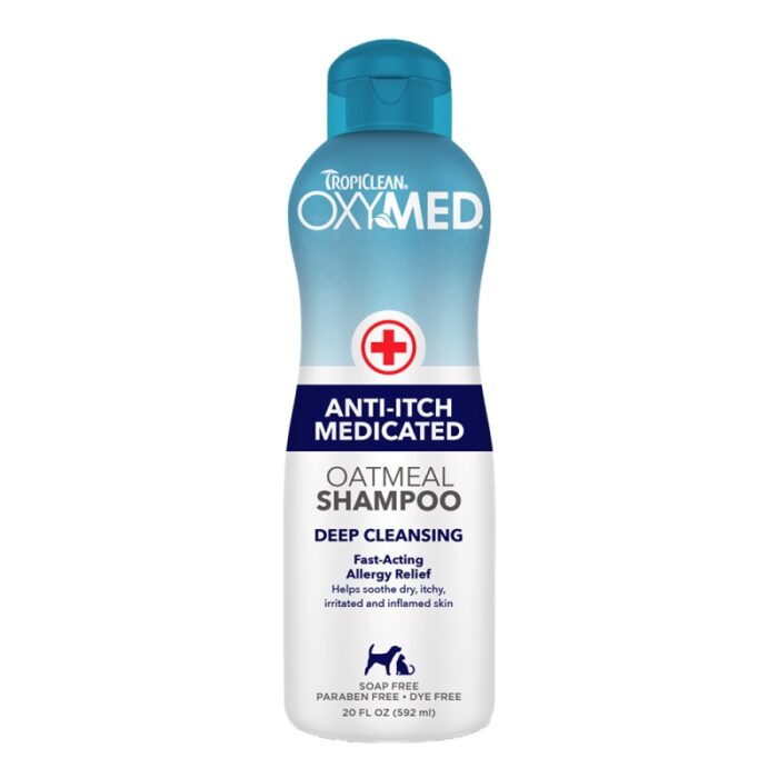 Θεραπευτικό Σαμπουάν Tropiclean OXYMED Anti-Itch Medicated Oatmeal