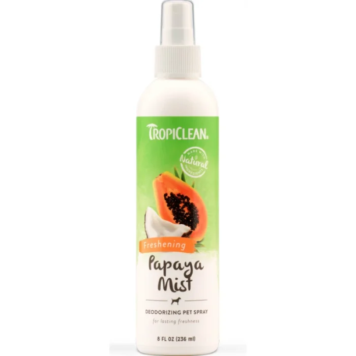 Άρωμα - Σπρέι ενυδάτωσης Tropiclean Papaya mist spray 236ml