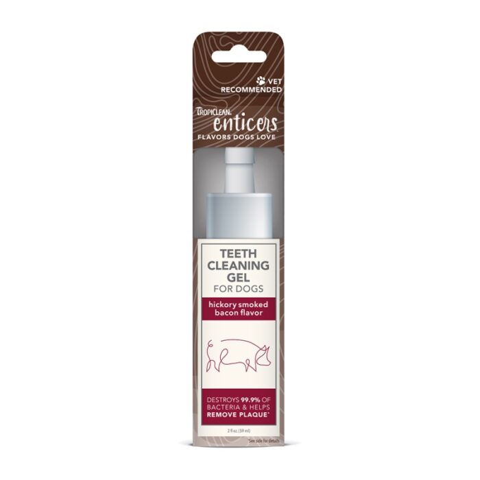 Gel στόματος TROPICLEAN Enticers Teeth Cleaning Gel Smoked Bacon 59ml