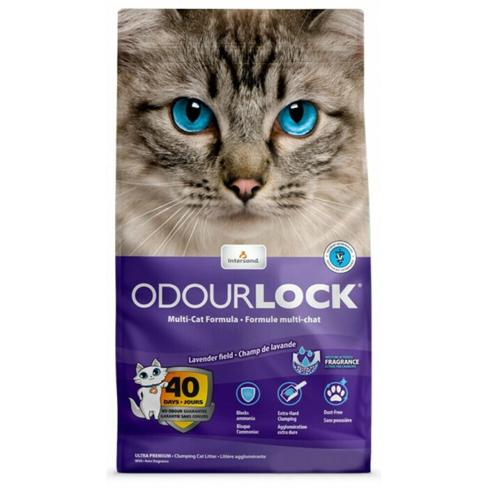 Άμμος Γάτας Odourlock με άρωμα λεβάντας