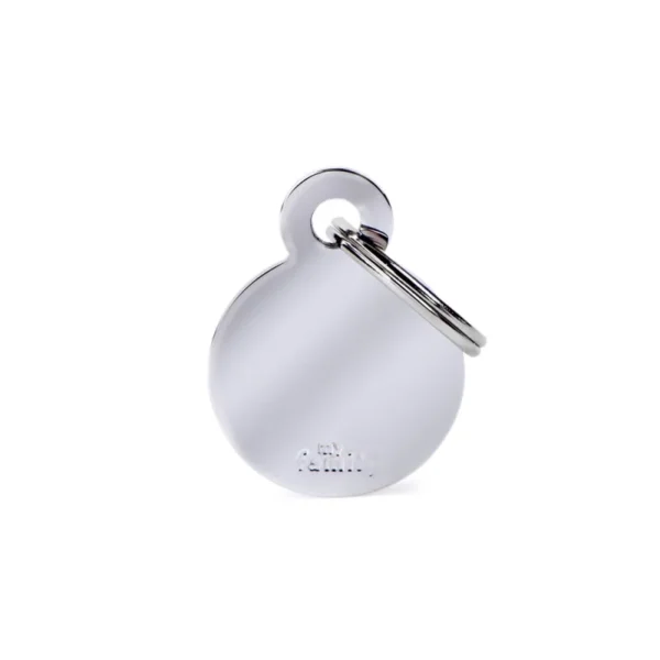 My Family Ταυτότητα Basic Κύκλος Ασημί Inox