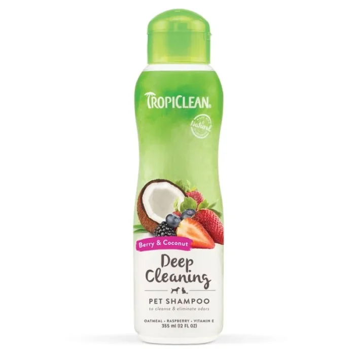 Σαμπουάν Tropiclean Deep cleansing Μούρα - Καρύδα
