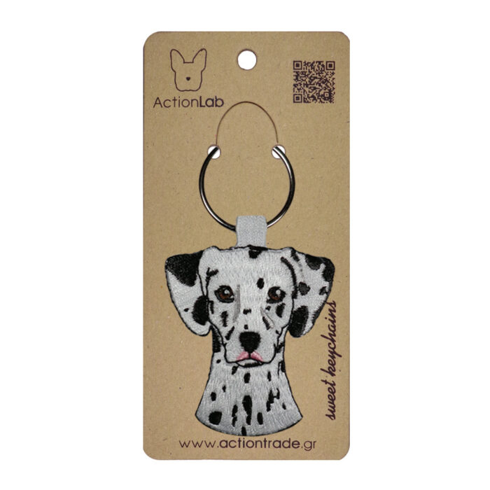Χειροποίητο μπρελόκ Dalmatian