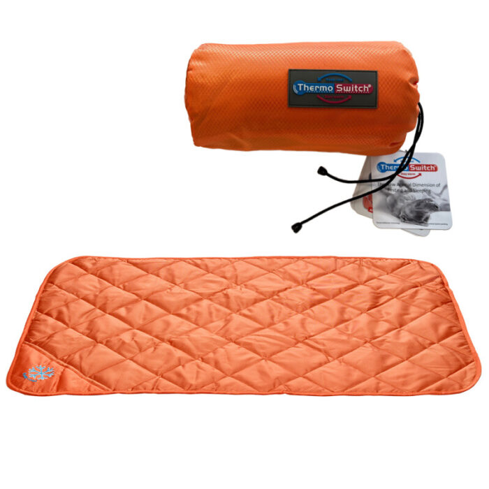 Στρώμα 4 εποχών ThermoSwitch διπλής όψης για ταξίδι Samos travel blanket - Image 2