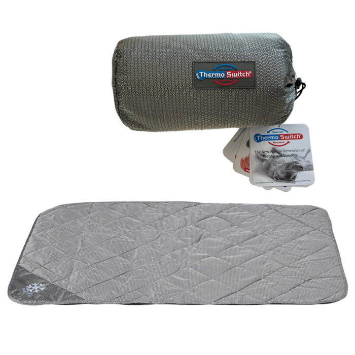 Στρώμα 4 εποχών ThermoSwitch διπλής όψης για ταξίδι Samos travel blanket - Image 5