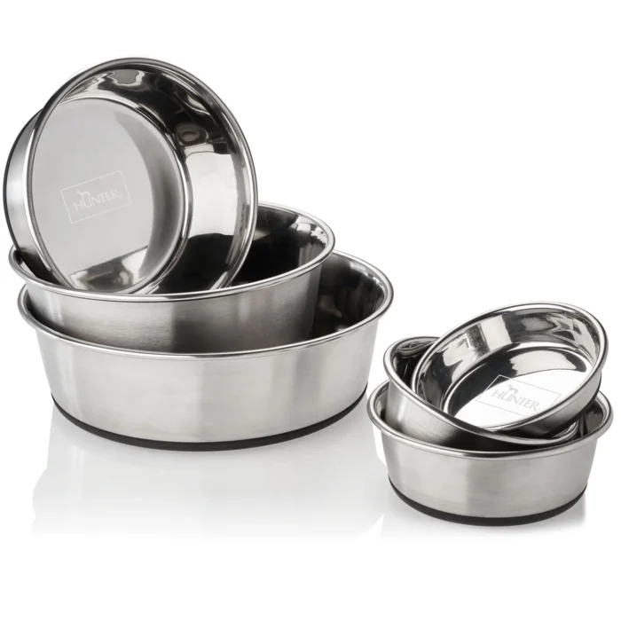 Μεταλλικό - ανοξείδωτο μπολ inox HUNTER Stainless - Image 3