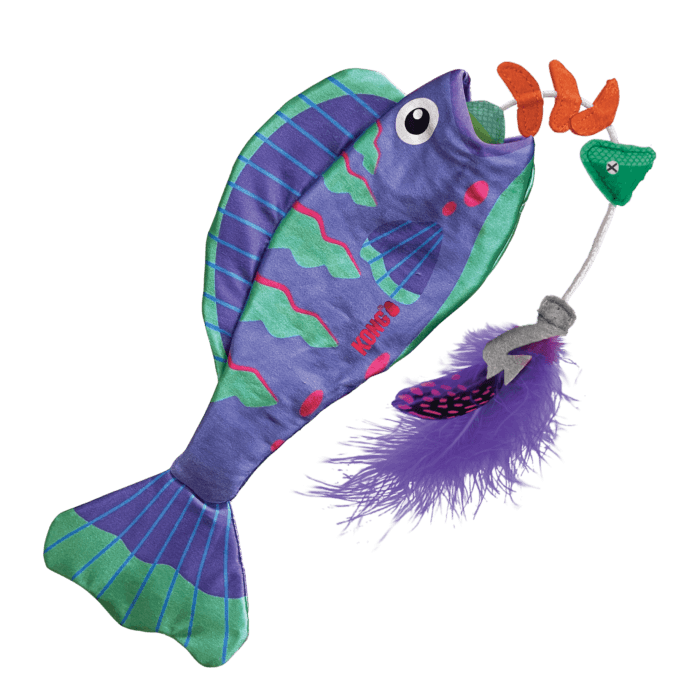 Παιχνίδι γάτας KONG Wrangler angler fish - Image 2