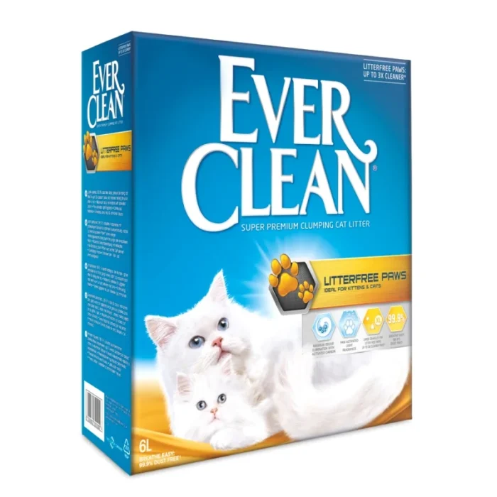 Άμμος γάτας EVER CLEAN Litterfree Paws Clumping αρωματική