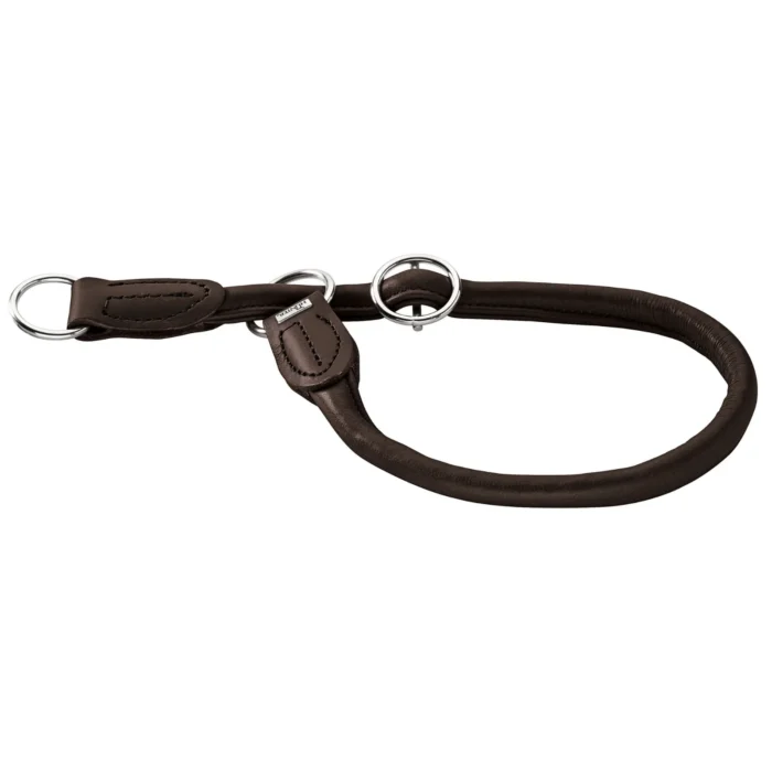 Δερμάτινο Περιλαίμιο - πνίχτης HUNTER Training collar Round - Soft Elk - Image 4