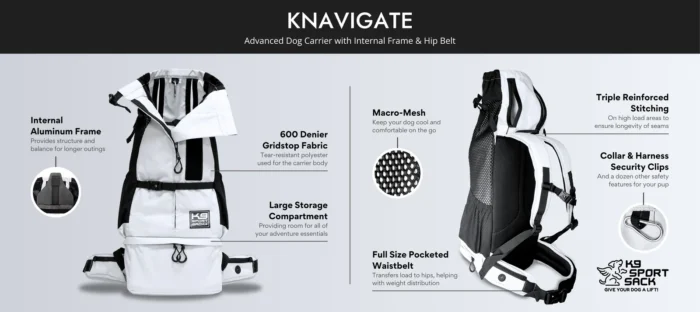 Τσάντα μεταφοράς πλάτης - Backpack K9 Sportsack Knavigate - Image 7