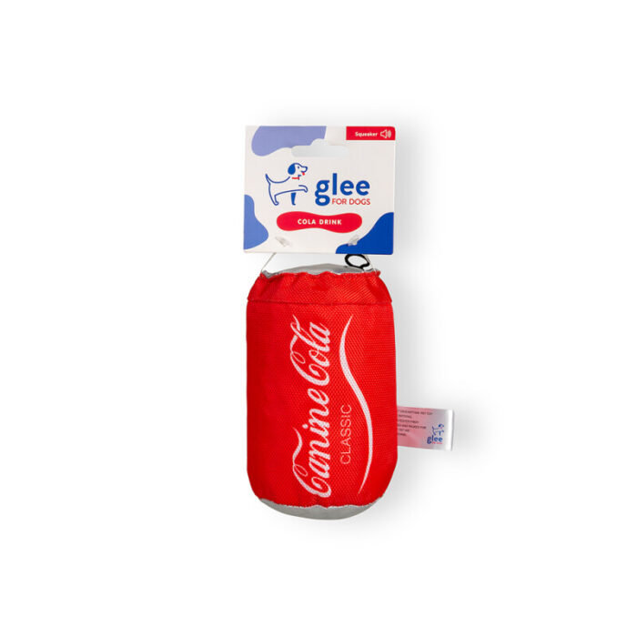 Παιχνίδι σκύλου Glee Cola Drink Squeaky