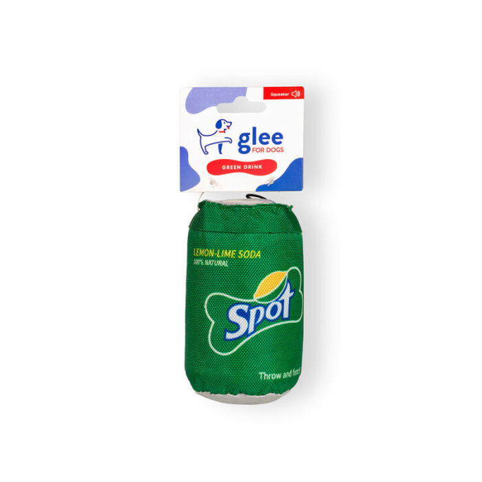Παιχνίδι σκύλου Glee Green Drink Squeaky