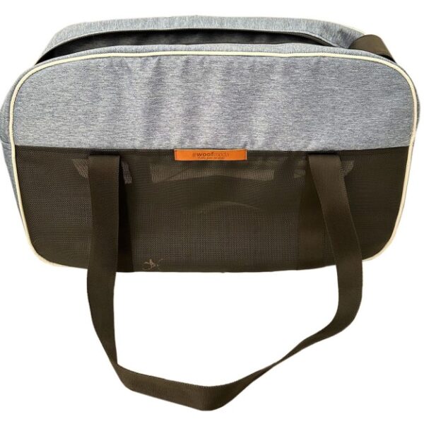 Τσάντα μεταφοράς με backpack WOOFMODA Flexygo γκρι