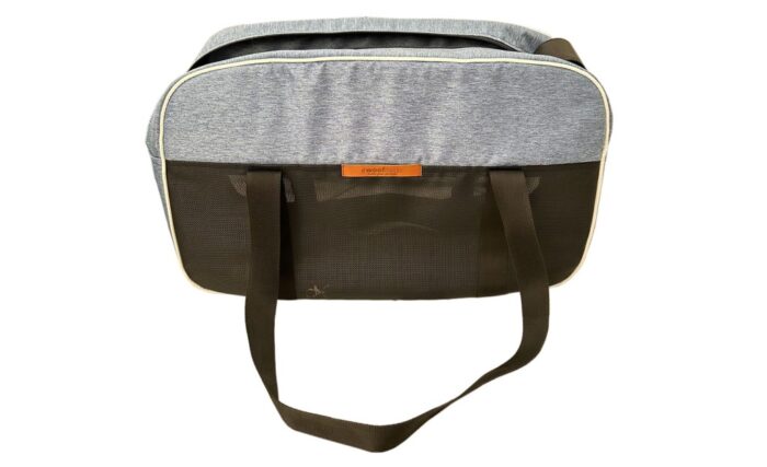 Τσάντα μεταφοράς με backpack WOOFMODA Flexygo γκρι