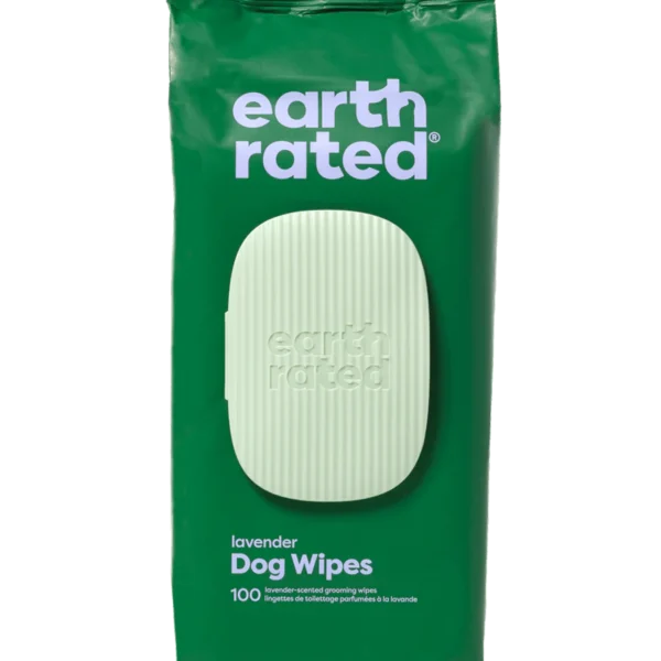 Μαντιλάκια Earth Rated 100 wipes 20 x 20cm με λεβάντα