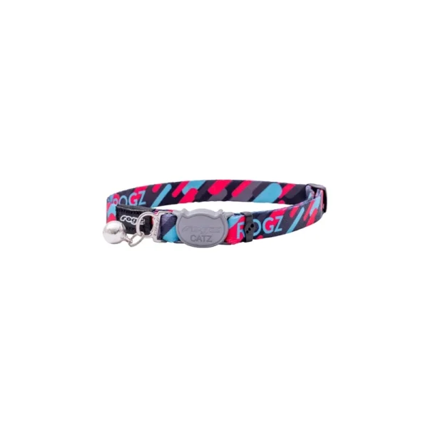 Περιλαίμιο γάτας ROGZ FusionCat Safety Collar Geo Turquoise