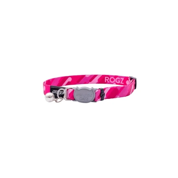 Περιλαίμιο γάτας ROGZ FusionCat Safety Collar Geo Pink