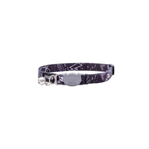 Περιλαίμιο γάτας ROGZ FusionCat Safety Collar Midnight black