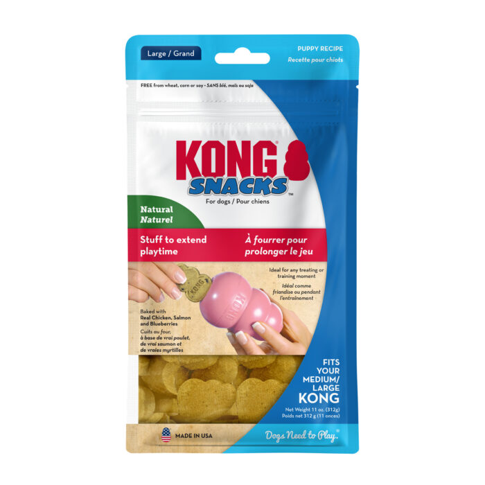 Λιχουδιές παιχνιδιών KONG Snacks Natural Puppy recipe