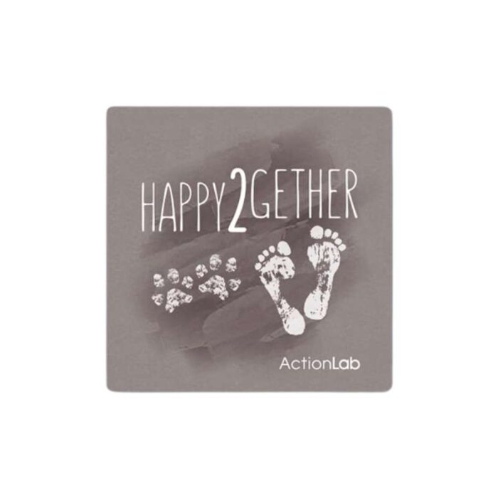 Μαγνητάκι ψυγείου Action Lab "Happy 2gether"