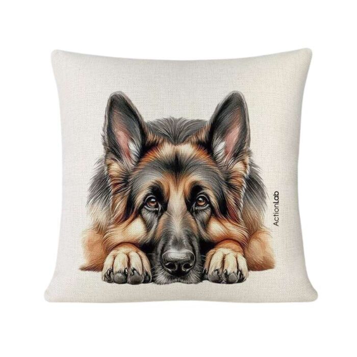 Διακοσμητικό μαξιλάρι για τον καναπέ Action Lab German shepherd