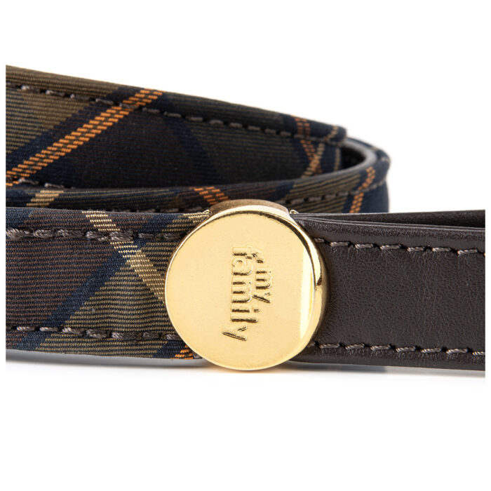 Δερμάτινος οδηγός My Family Hermitage Tartan brown - Image 3
