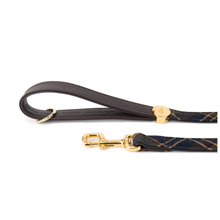 Δερμάτινος οδηγός My Family Hermitage Tartan brown