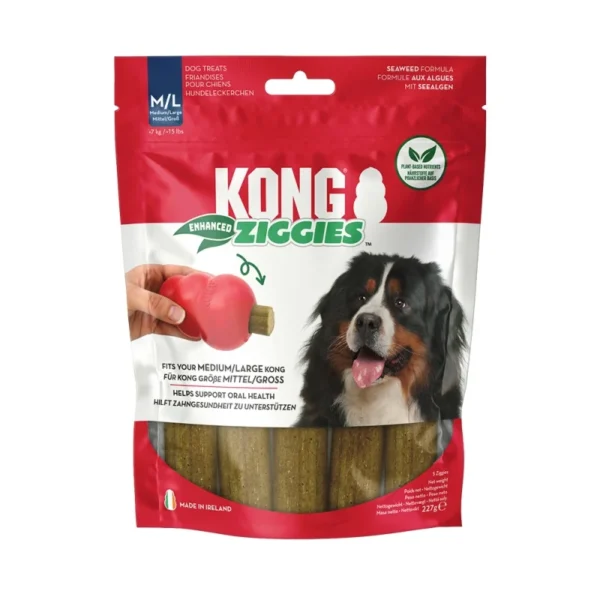 Λιχουδιές παιχνιδιών KONG Ziggies Enhanced Adult