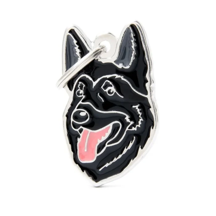 Ταυτότητα My Family Friends German Shepherd Μαύρο