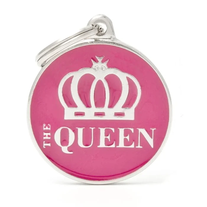 Ταυτότητα My Family Charms The Queen pink