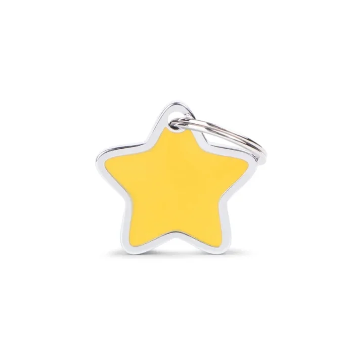 Ταυτότητα My Family Star αστέρι κίτρινο
