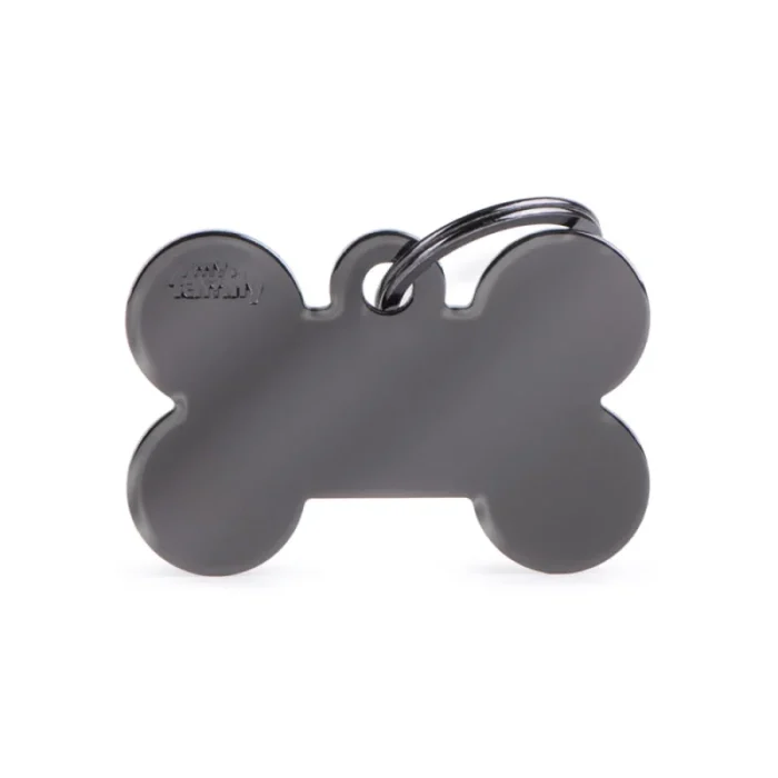 Ταυτότητα My Family gunmetal bone κόκκαλο