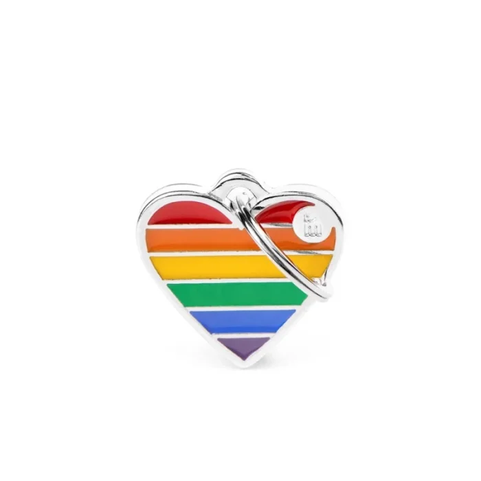 Ταυτότητα My Family Rainbow καρδιά