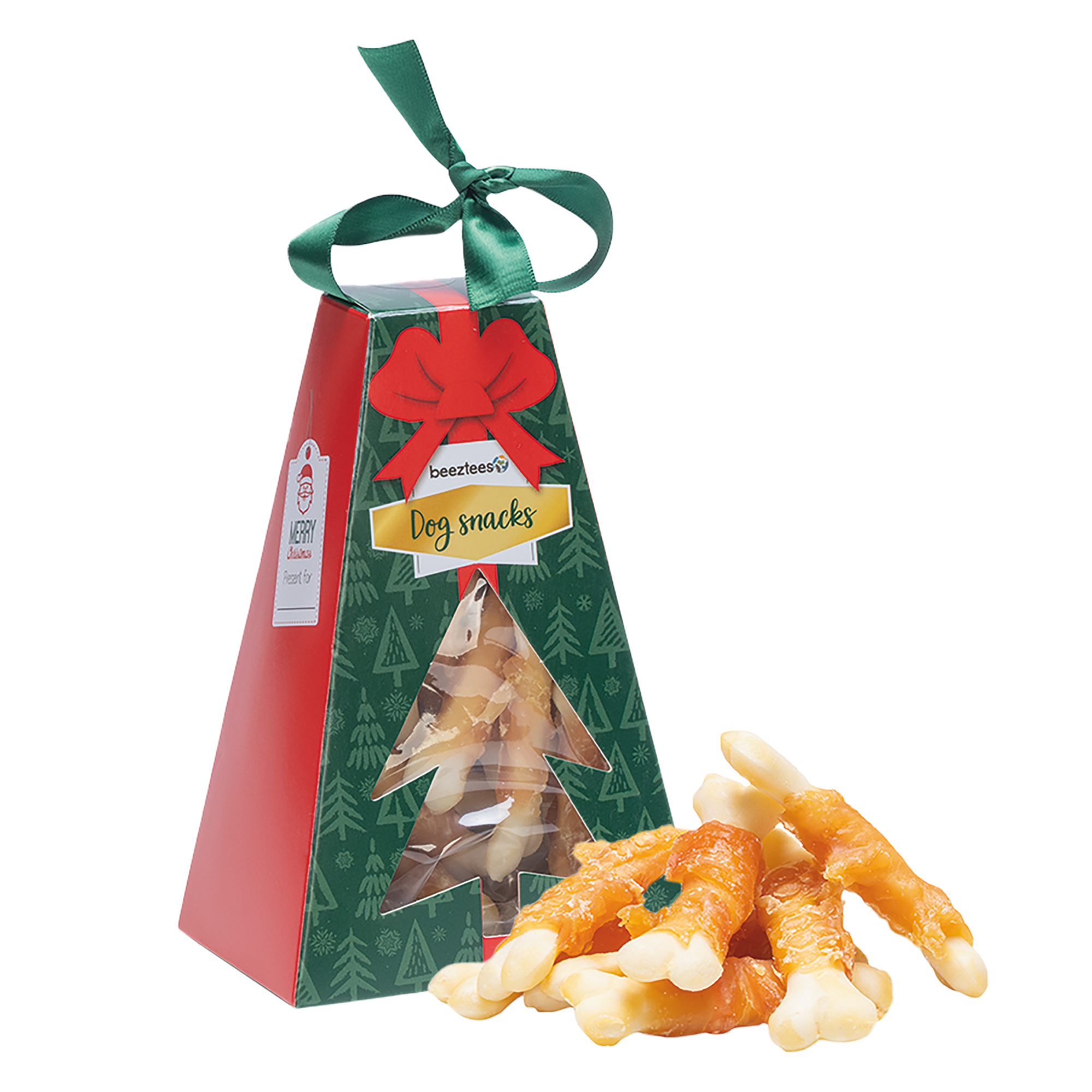 Χριστουγεννιάτικες λιχουδιές σκύλου BEEZTEES Christmas dog mini snacks 150gr