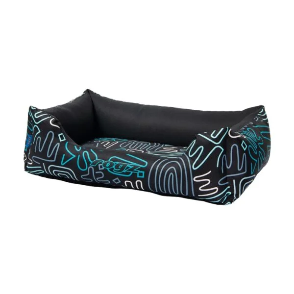 Κρεβάτι σκύλου ROGZ Graphix Walled Rectangular - Image 2