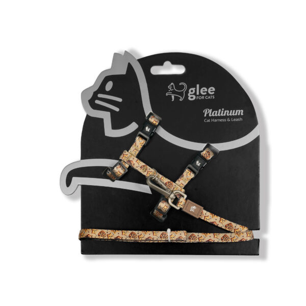 Σετ σαμαράκι με οδηγό γάτας GLEE Platinum Cookie Boo