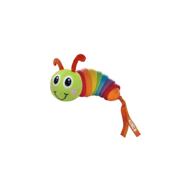 Παιχνίδι γάτας KONG Bat-A-Bout Clackz Catepillar