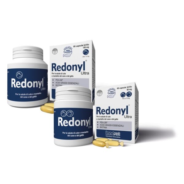 Συμπλήρωμα διατροφής για το τρίχωμα σκύλου και γάτας INNOVET REDONYL ULTRA