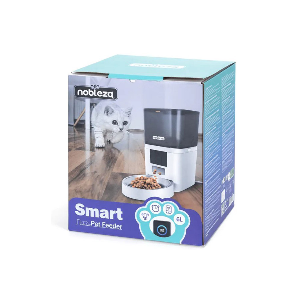 Ηλεκτρονική ταίστρα σκύλου και γάτας NOBLEZA Wifi smart pet feeder