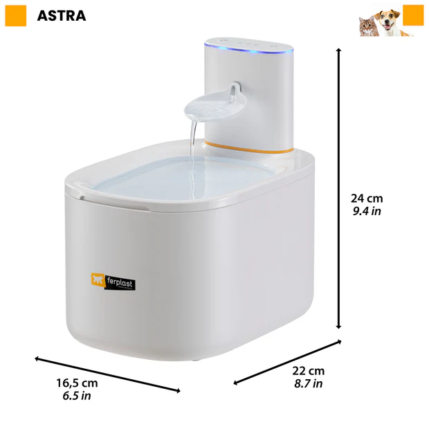 Σιντριβάνι γάτας και σκύλου FERPLAST Astra 3l - Image 2