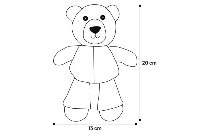 Παιχνίδι σκύλου FLAMINGO Nilak bear - Image 3