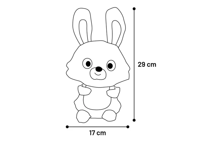 Παιχνίδι σκύλου FLAMINGO Koppo rabbit - Image 3