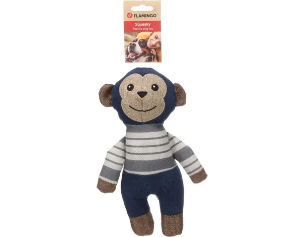Παιχνίδι σκύλου FLAMINGO Jiji Monkey blue
