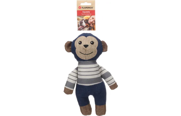 Παιχνίδι σκύλου FLAMINGO Jiji Monkey blue