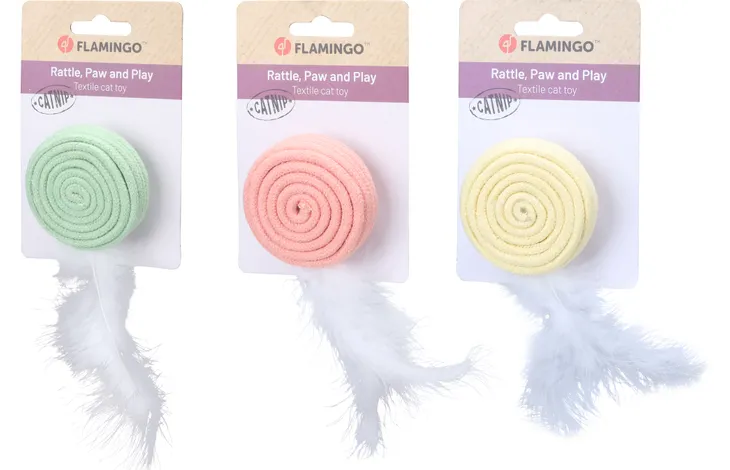 Παιχνίδι γάτας FLAMINGO Poppy disc